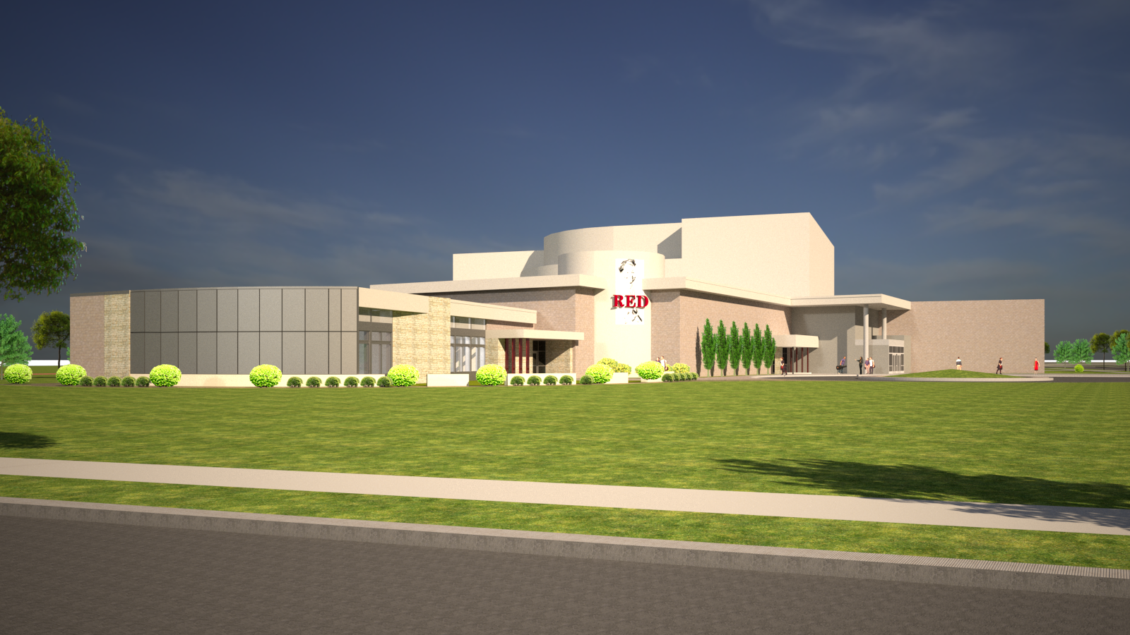 2023 Red Skelton museum expansion rendering.